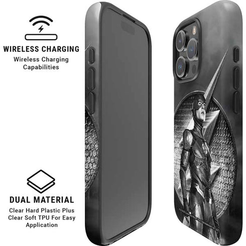 The Justice League (2017) Flash Poster iPhone 16 Pro Magsafe Impact Case